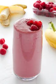 Smoothie cu zmeura 